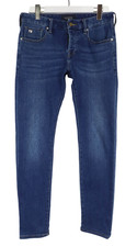 Scotch & Soda Ralston Hommes Jeans W30/L32 Bleu Délavé Moustaches Slim Stretch