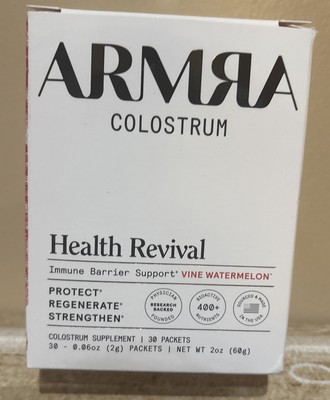 Armra Colostrum Immune Revival Barrier  Vine Watermelon 30ct EXP 12/2026