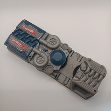 Hot Wheels Track Power Booster Blue Grey Car Launcher Mattel 2002 V0632 Works