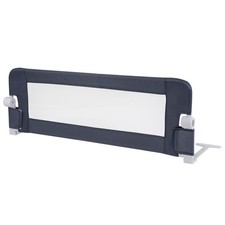 42" Toddler Foldable Bed Rail w/ Adjustable Safety Strap, Bedrail Guard Grey