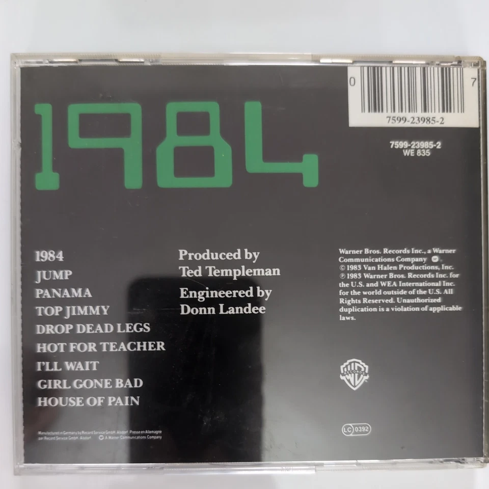 1984 von Van Halen | CD | Zustand gut - Bild 2 von 3