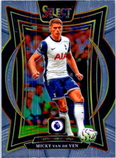 Micky Van De Ven #9 - Base Set Holo - 2024 Panini Select - Tottenham Hotspur