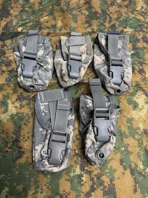 Lot Of 5 USGI Molle 2 ACU Flash Bang Grenade Pouch Flashbang UCP 8465015247324