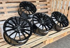 V1 Wheels V2 8,0 x 18 5 X 112 ET 45 Schwarz Glanz Alufelgen Felgen Audi Q3 8U