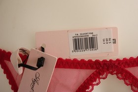 Agent Provocateur ~ FIA ~ ouvert pink mesh thong BNWT AP 2 UK 8