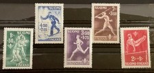 FINLAND - 1945 SPORTS ~ WRESTLING ~ BOXING ~ SKIING         mnh       # 25296