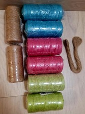Macrame Yarn 2mmx100m Jute Cord Set 800m New Craft Yarn DIY Craft String