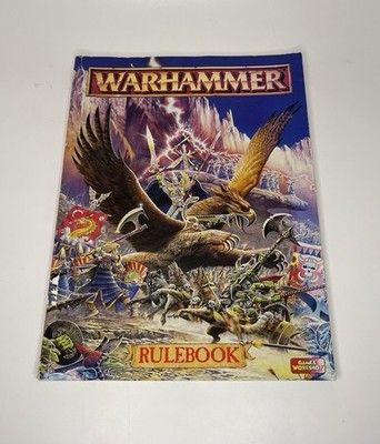 Warhammer Rulebook 1996 RPG Book by Games Workshop Vintage