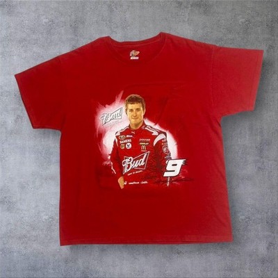 Nascar Budweiser T-Shirt ''Kasey Kahne'' Motorsport Racing Grafik rot XL Large