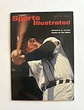 AL KALINE 1999 Fleer Sports Illustrated (Mag Cover of May 11, 1964) Card #10