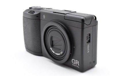 Exc + ]Ricoh GR Digital II 10MP Compact Camera Black w/ Charger