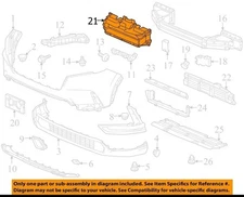 HONDA OEM 23-25 CR-V Bumper Components-Upper Shutter 713203A0A00