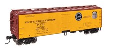 Walthers HO 40' Wood Reefer Pacific Fruit Express PFE 66532 910-41322
