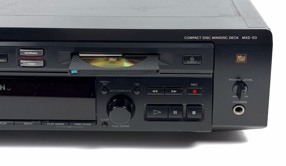 Buy Sony MXD-D3 CD to MiniDisc MD Recorder Player Deck Tested