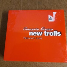 Concerto Grosso New Trolls Trilogy Live (2 CD +Dvd) Box Nuovo Sigillato Edel 