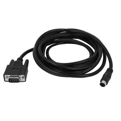 DB9 9 à 8P Connecteur Din Mâle Câble adaptateur programmation PLC 3 m 10ft - Photo 1/2