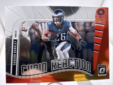 2024 Donruss Optic #4 SAQUON BARKLEY Chain Reaction Philadelphia EAGLES