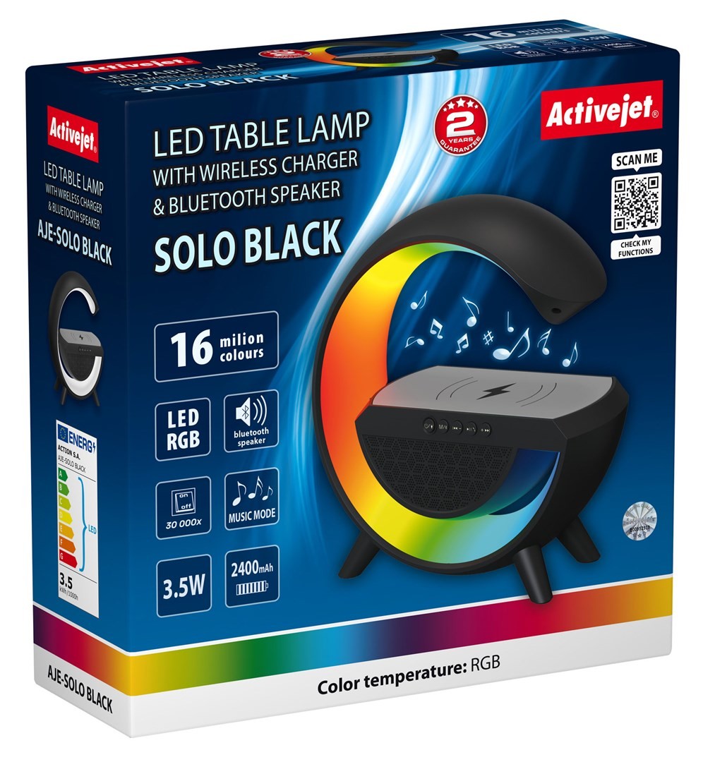 5901443123668 Activejet AJE-SOLO RGB LED- Activejet 12290₽
