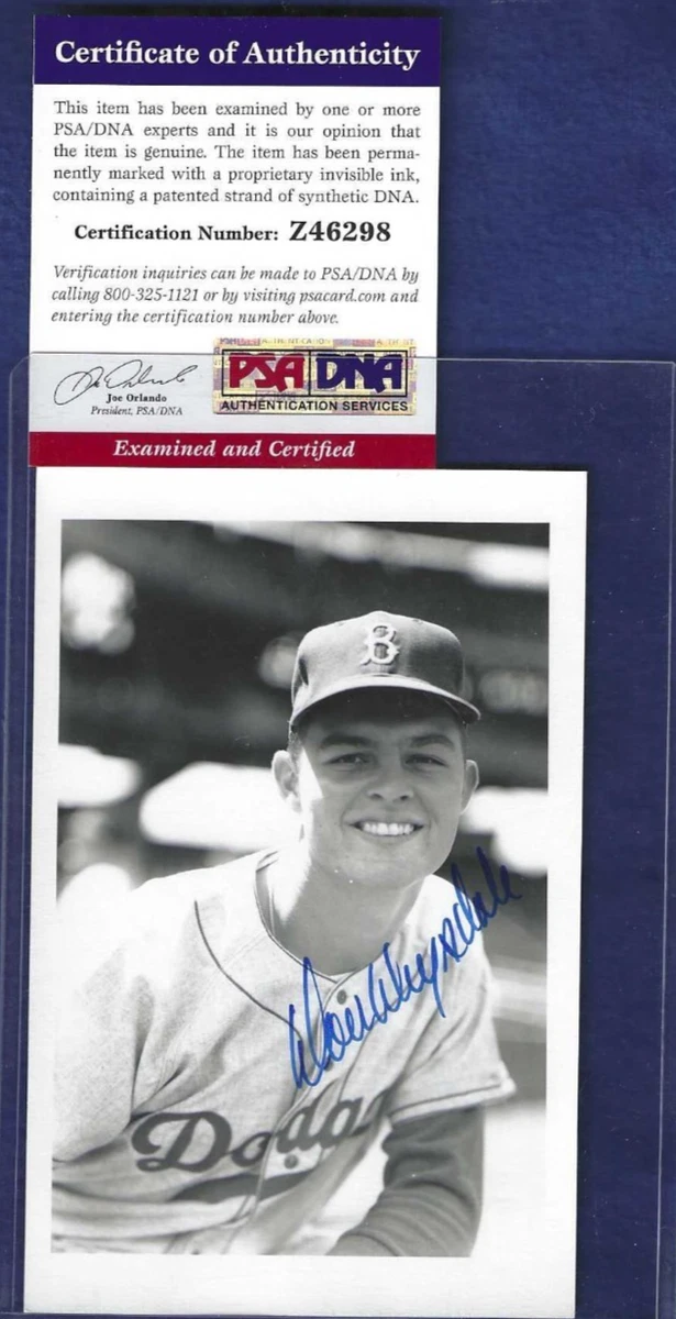 ドン・ドライスデール　直筆サイン入りポストカード don drysdale autograph products for sale | eBay