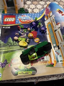 LEGO DC Superhero Girls 41232 Super Hero High School, Incomplete With Box