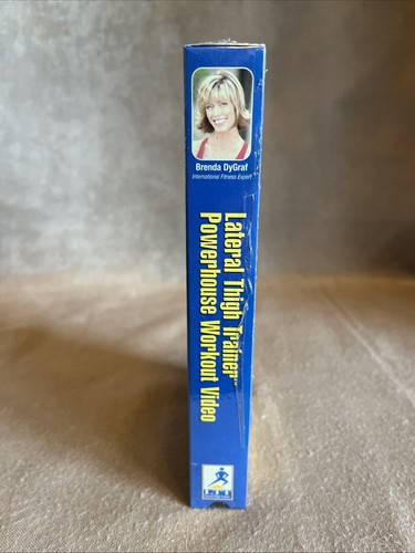 Lateral Thigh Trainer Powerhouse Workout VHS Toning 2 in 1 Cardio Brenda DyGraf - Picture 3 of 6
