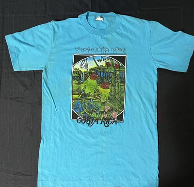 #ad Vintage 1987 Single Stitch Ocean Pacific T shirt Spanish Version Costa Rica Med $19.99