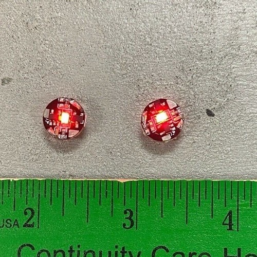 MG-RDx2: Red Magnetic Switch LED (2 pcs) for Gunpla Gundam M