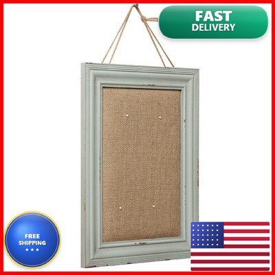 Sofe Cute Linen Small Bulletin Board 15.712 Inches Decorative Cork Boards For