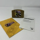 Zelda Majora’s Mask N64 Authentic Nintendo Holographic Label W/ Manual TESTED!