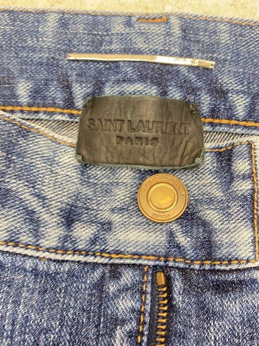 SAINT LAURENT OTHER 17AW SKINY DENIM CON PATCHO ZAPPA 26 IDG TINTA UNITA NERO