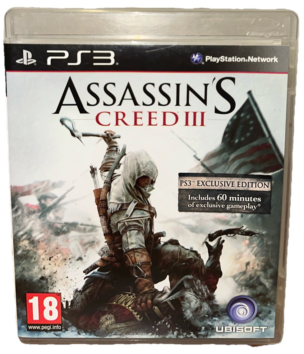 Assassin's Creed III - PlayStation 3 (PS3) Video Game PAL **FAST P&P**