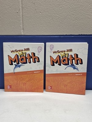 McGraw-Hill My Math Book (Grade 3) Volumes 1 and 2, Student Edition Set, 2 Books