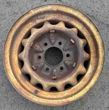 1936-1948 Chevy 16x4.5 Artillery Wheel Original Gm 6 Lug Fleetline Gmc Truck 1936-1948 Chevy 16x4.5 Artillery Wheel Original Gm 6 Lug Fleetline Gmc Truck