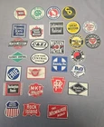 VINTAGE 1950's TIN MINI POST CEREAL RAILROAD ADVERTISING TRAIN RR SIGNS SET 28