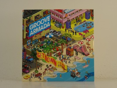 GROOVE ARMADA FT STUSH GET DOWN (H1) 2 Track Promo CD Single including Card Slee