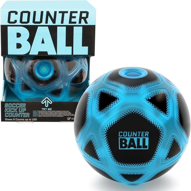 Pallone da calcio in pelle a 18 pannelli in stile vintage, decorazione sportiva (zoccolo opzionale) - Italia