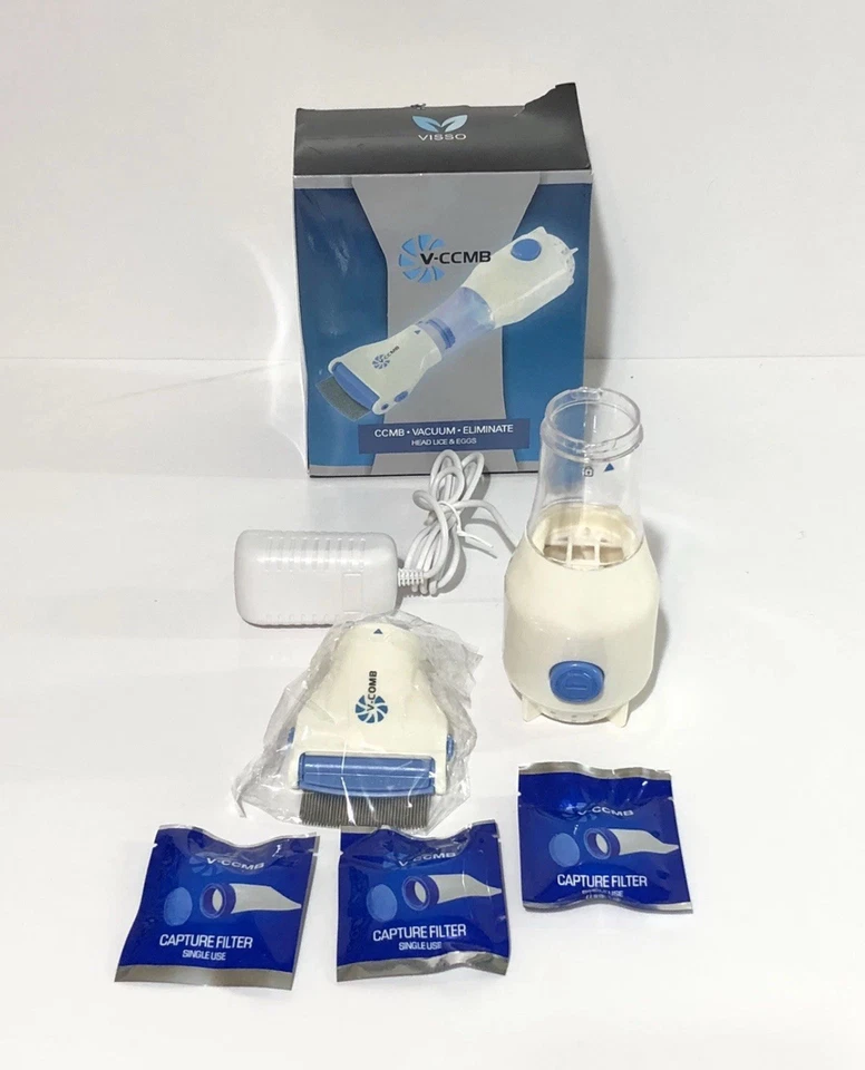 Peine al vacío para piojos y huevos Eliminate peine depilación peine peine Foto 2 de 2