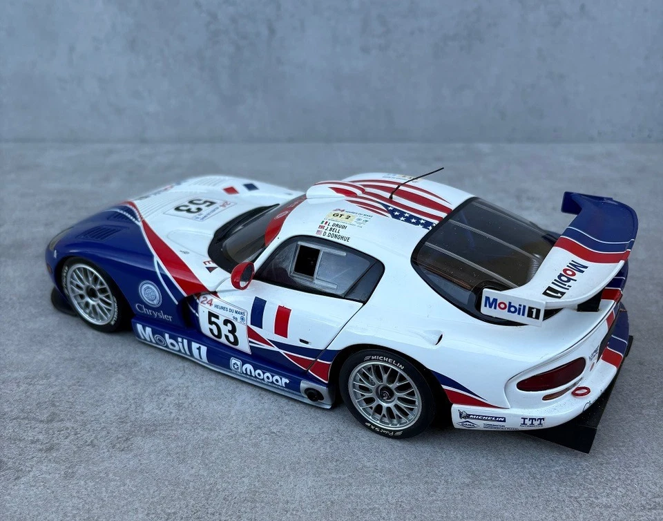 Chrysler Dodge Viper GTS-R #53 Le Mans 1998 Autoart auto art models 1/18 No box - Photo 4/4