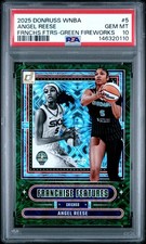 2025 PANINI DONRUSS WNBA FRANCHISE FEATURES #5 ANGEL REESE 15/399 PSA 10