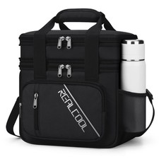 RealCool Lunch Bag, Insulated Box for Men Wom...