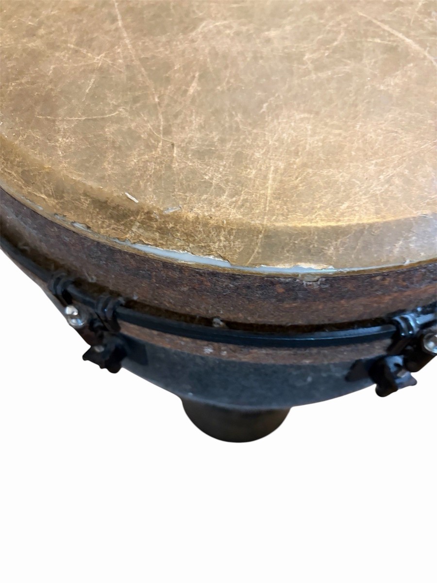 Remo Mondo Djembe Drum Key Tuned Fiberskyn 3 Head 16” X 27” | eBay