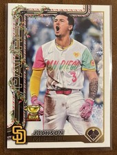 2025 Topps Holiday - Holiday Variation Jackson Merrill #H30 Rookie Cup