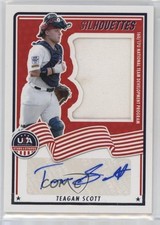 2025 Stars and Stripes USA Signatures Silhouettes /199 Teagan Scott Auto tj1
