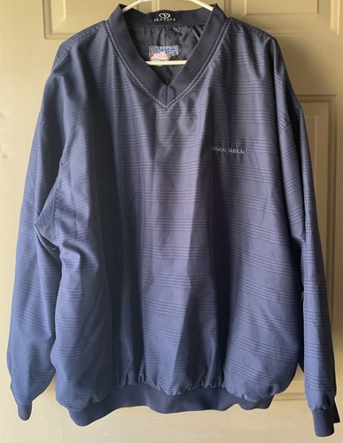 Vintage-Vantage Mens Taco Bell/Pepsi Blue Windbreaker Size XL Pullover - Picture 1 of 4