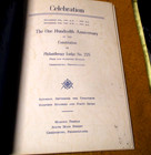 1847 1947 The One Hundredth Anniversary Philanthropy Lodge 225 Greensburg Pa — photo 2