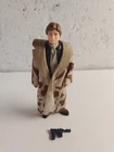 Vintage Star Wars ROTJ Han Solo Trench Coat Endor Figure Kenner - Complete