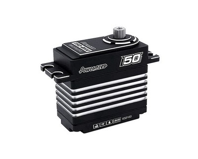 Power HD T50 HV Brushless Digital Servo 50.0kg mit Alu Gehäuse PHD063 