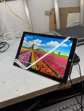 Microsoft Surface Pro 3 Tablet – 128GB SSD – Cracked Screen – OS Needs Reinstall