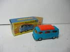 Matchbox Lesney Superfast SF23 Volkswagen Dormobile- blue, NO LABEL, boxed