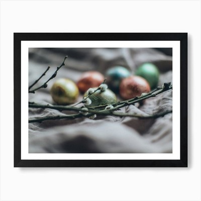 Ostereier 533 Kunstdruck gerahmt Wandbild Poster Leinwanddruck Bild